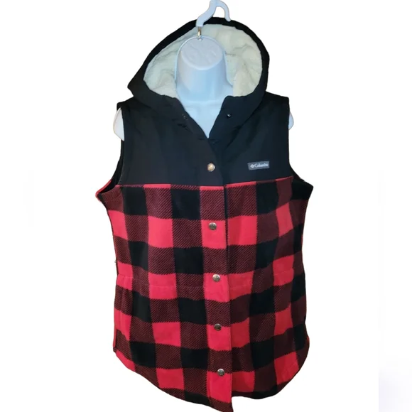 Columbia buffalo deals plaid vest